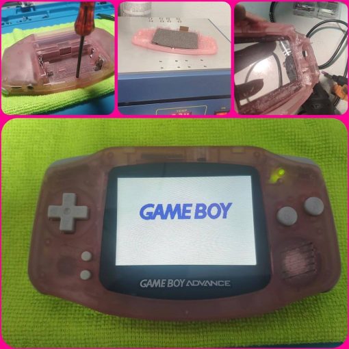 Οθόνη IPS LCD σε Nintendo Gameboy Advance