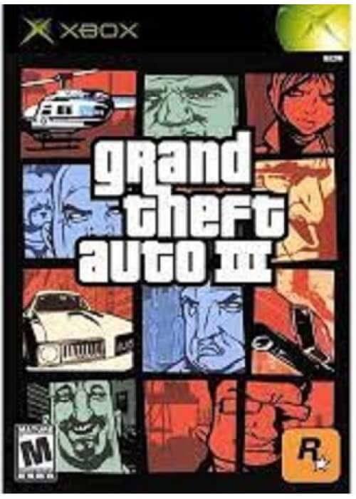Grand Theft Auto III XBOX (Used)
