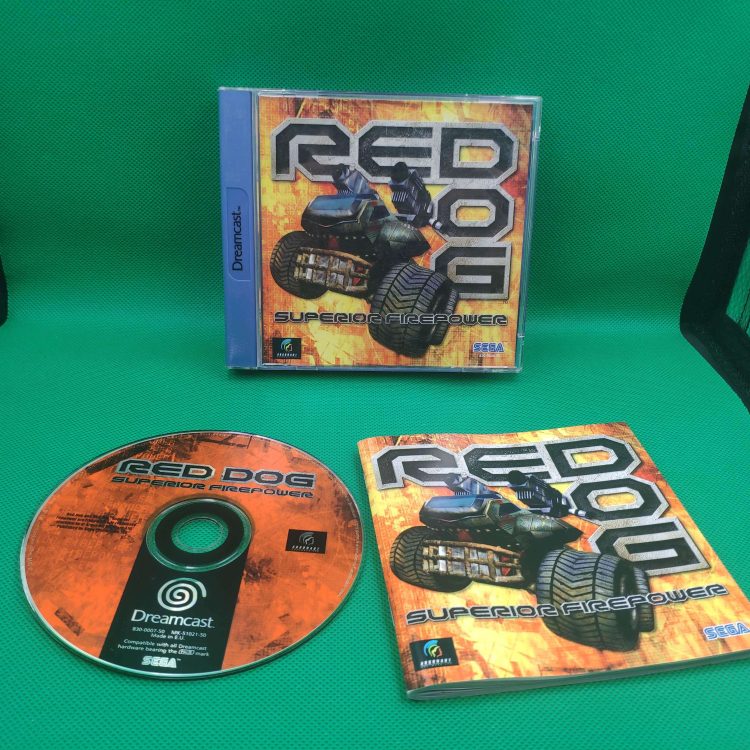 Red Dog Superior Firepower Sega Dreamcast (Used) 2